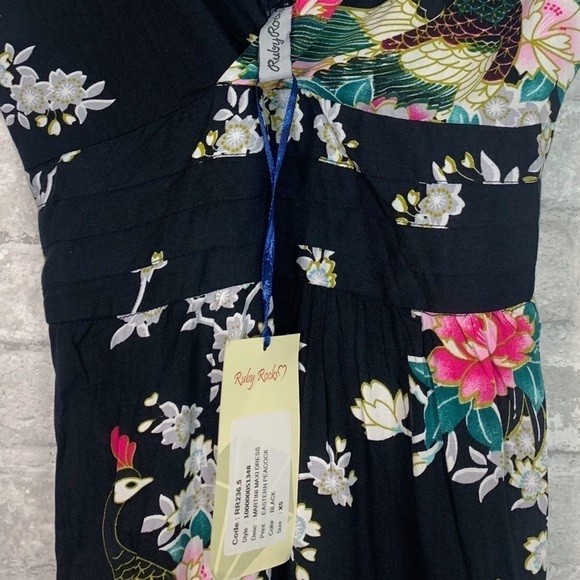 NWT Modcloth Feeling Serene Floral Maxi Dress - Picture 7 of 9